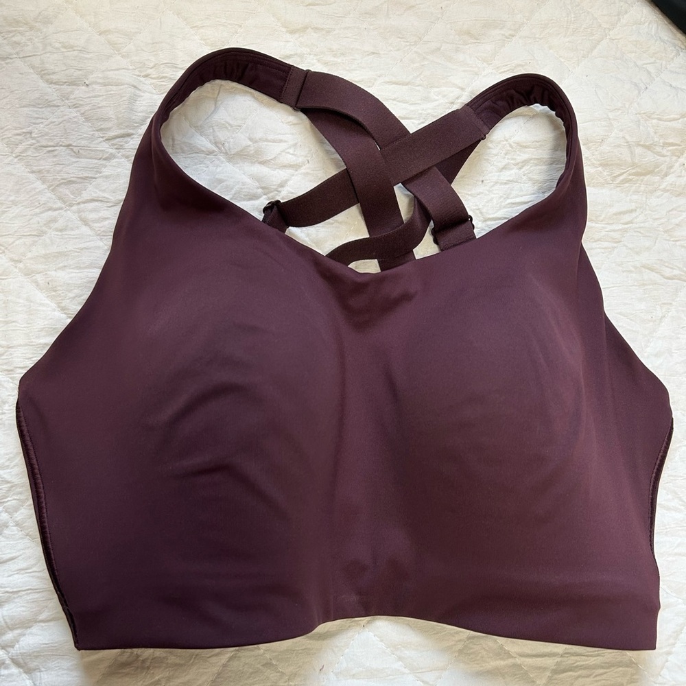 lululemon athletica Deep Burgundy Sports Bra NWOT - Picture 2 of 5